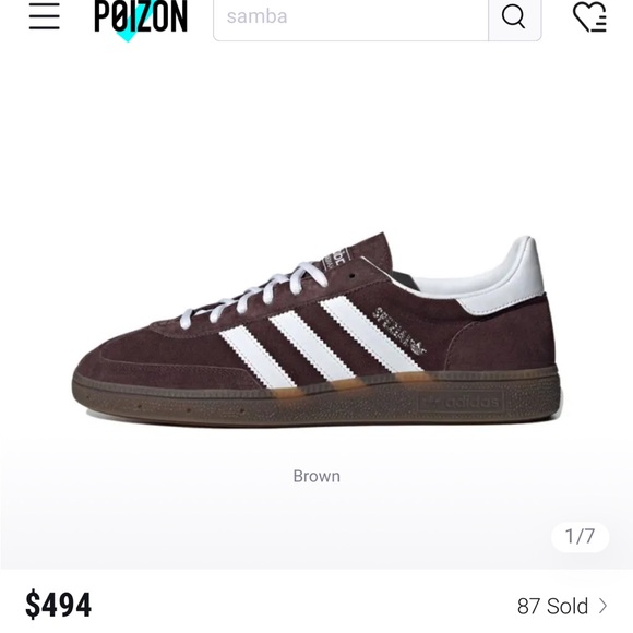 Adidas Handball Spezial ‘Shadow Brown Gum’ IF8914 (US Size 7 M/8 W) - Picture 2 of 9
